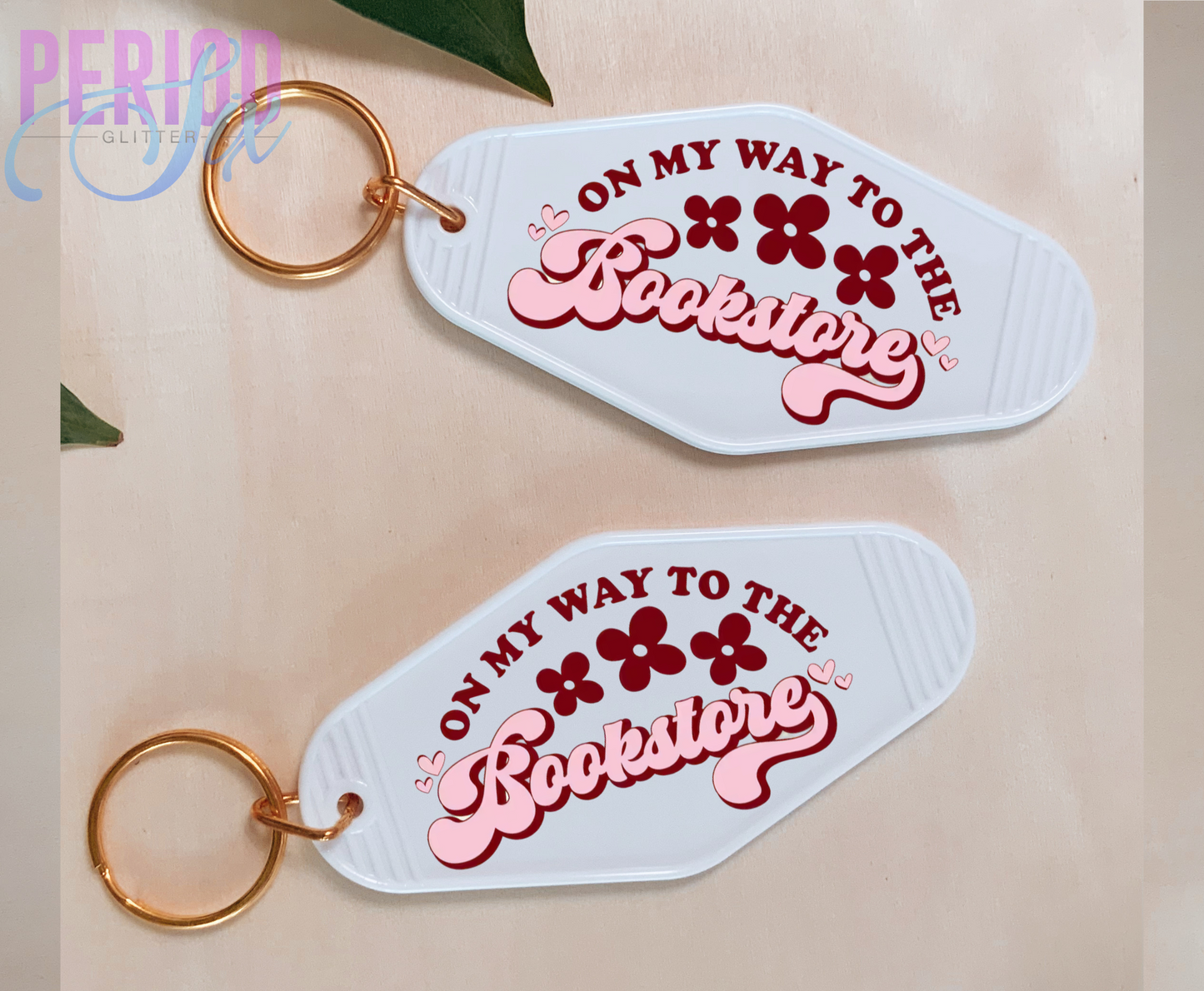 On My Way To The Bookstore (2) UV DTF Decal