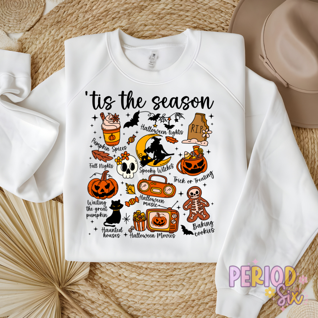 Tis The Season (Halloween 2025) Heat Transfer DTF