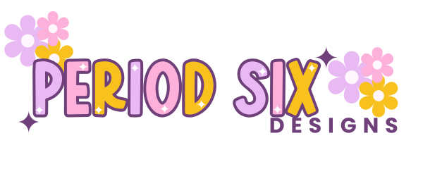 Period Six Glitter logo