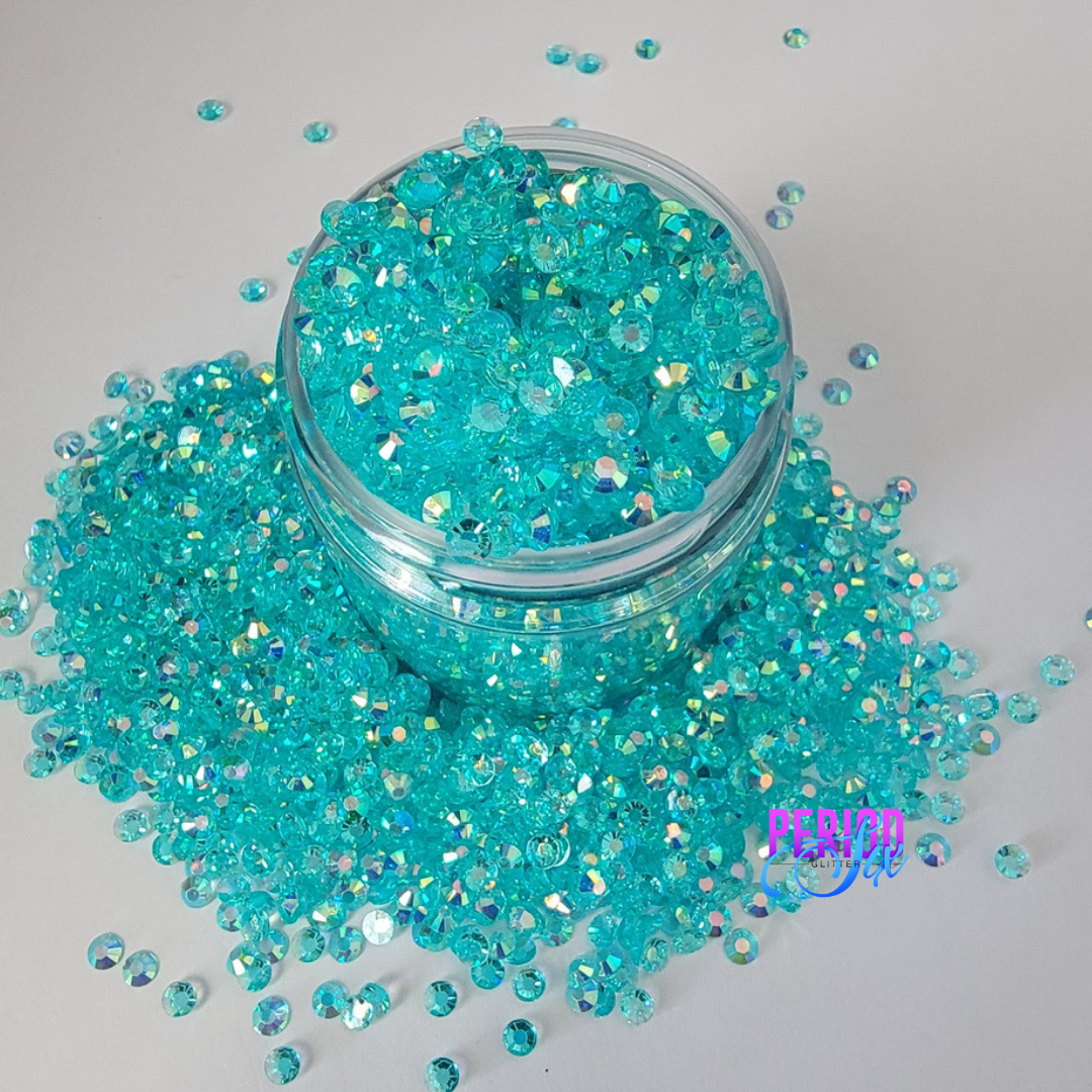 Jet Ski Transparent Resin Rhinestones
