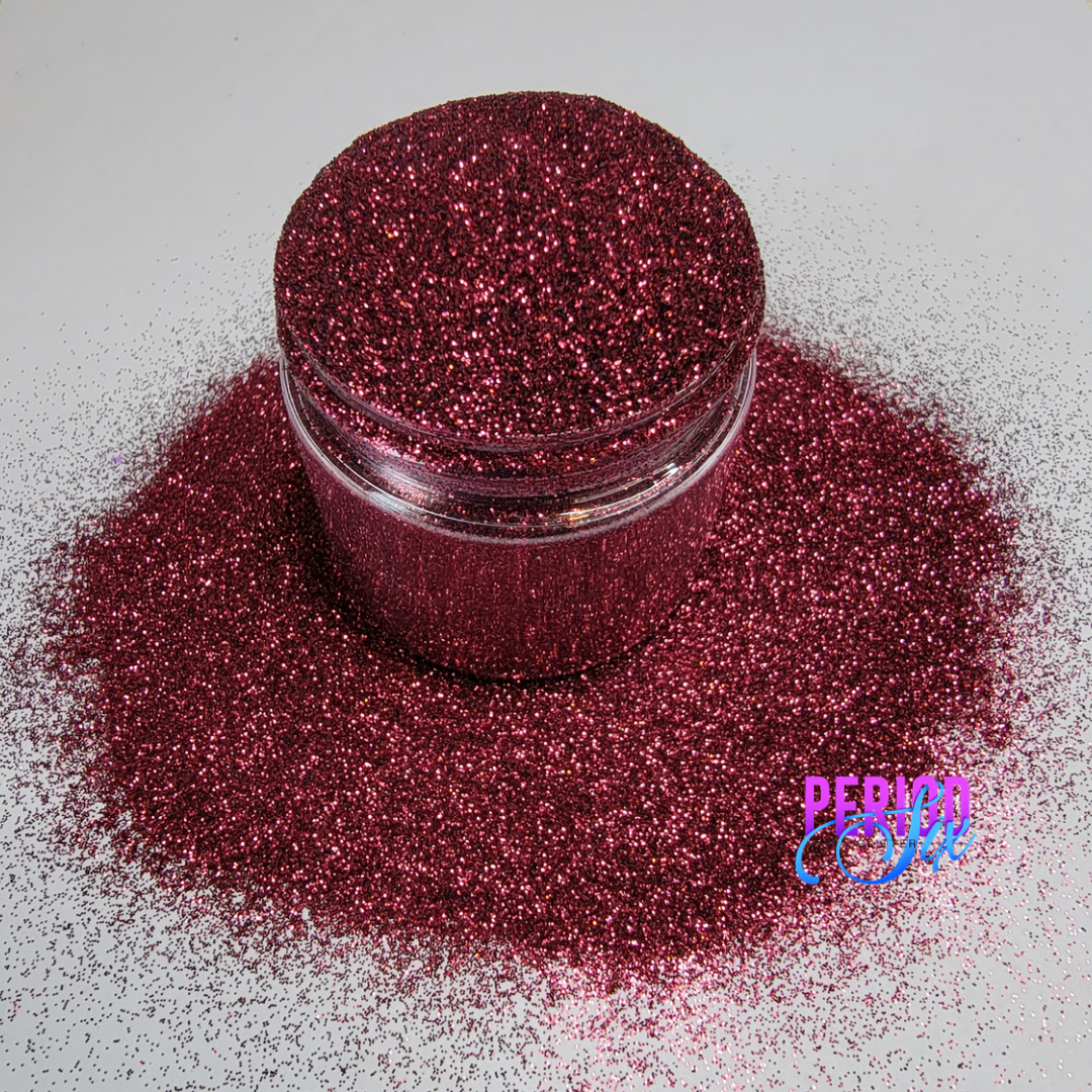 Maroon Metallic Glitter