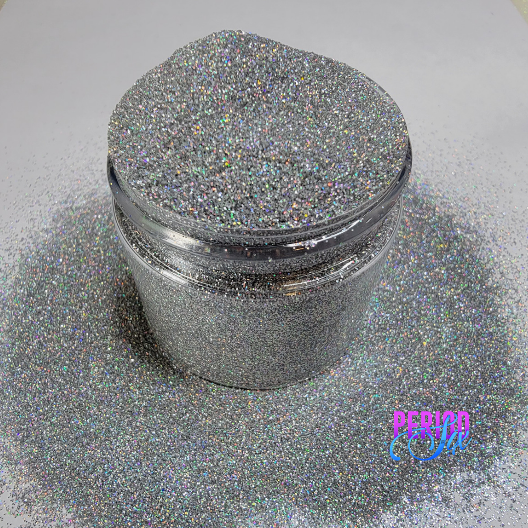 Slinky Silver Fine Holo Glitter