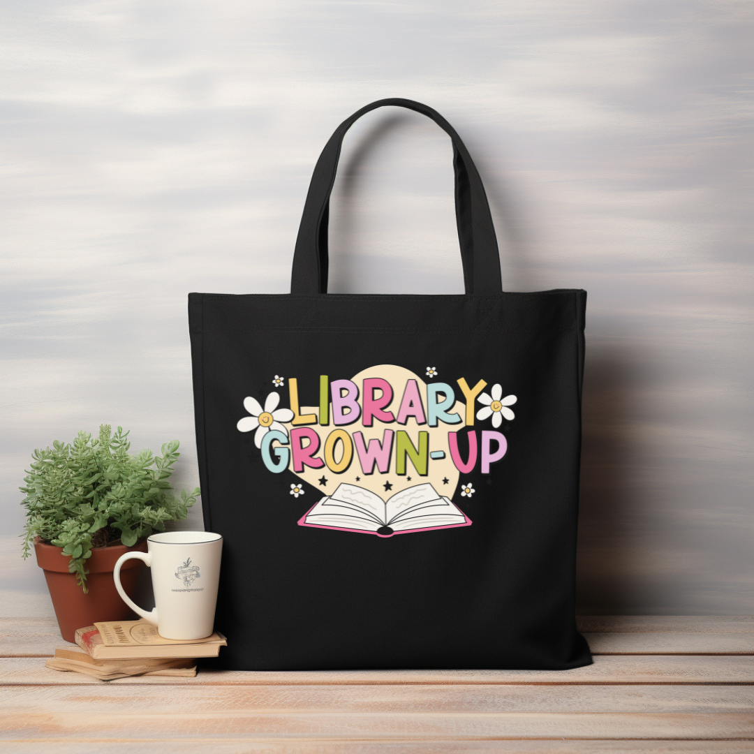 Library Grown Up Heat Transfer DTF