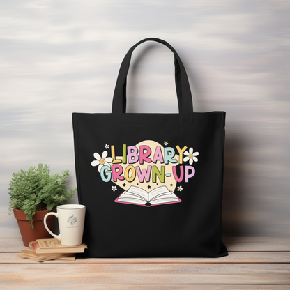 Library Grown Up Heat Transfer DTF