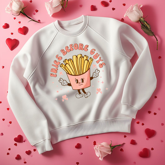 Fries Before Guys Heat Transfer DTF