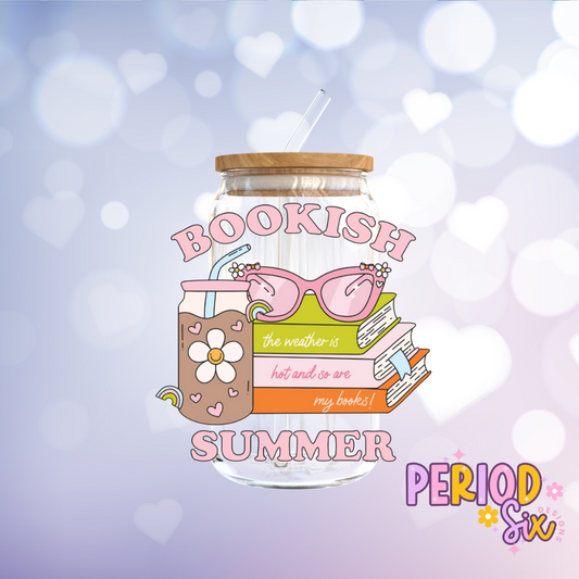 Bookish Summer UV DTF Decal