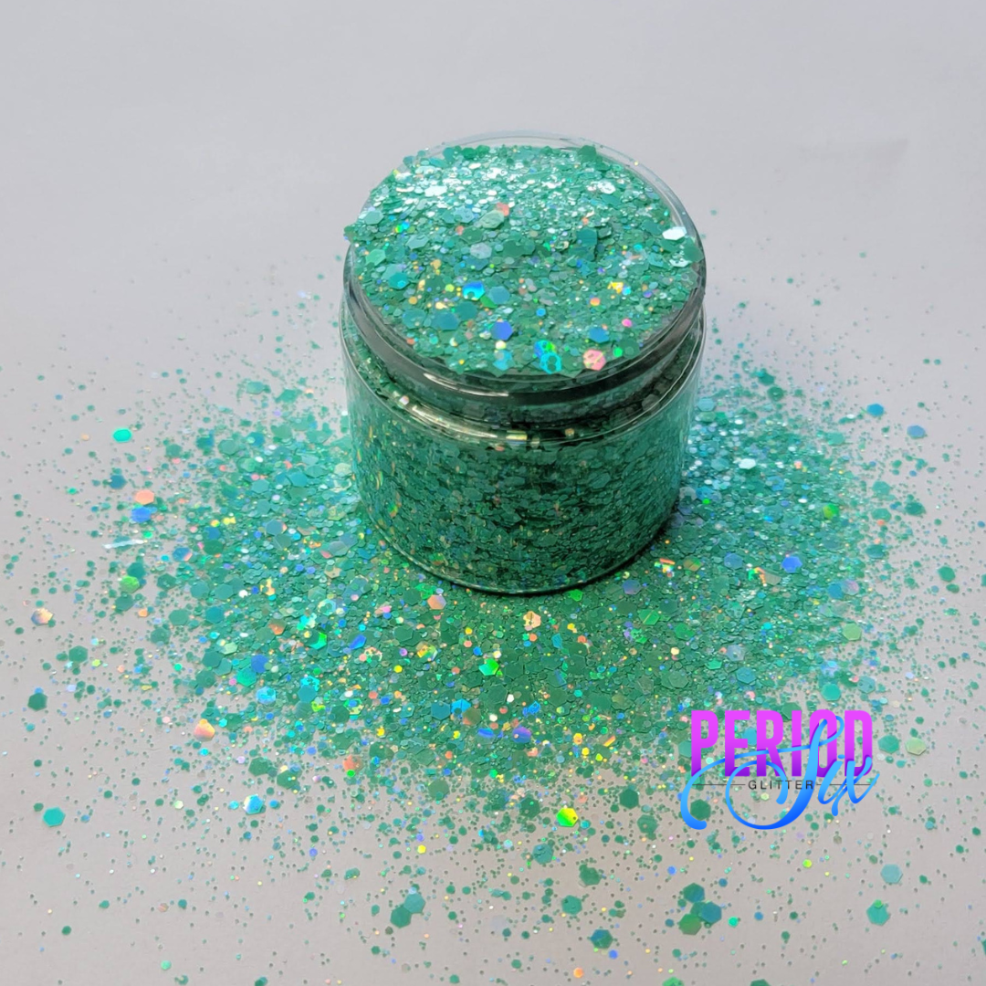 Hydrangea Chunky Mix Holographic Glitter