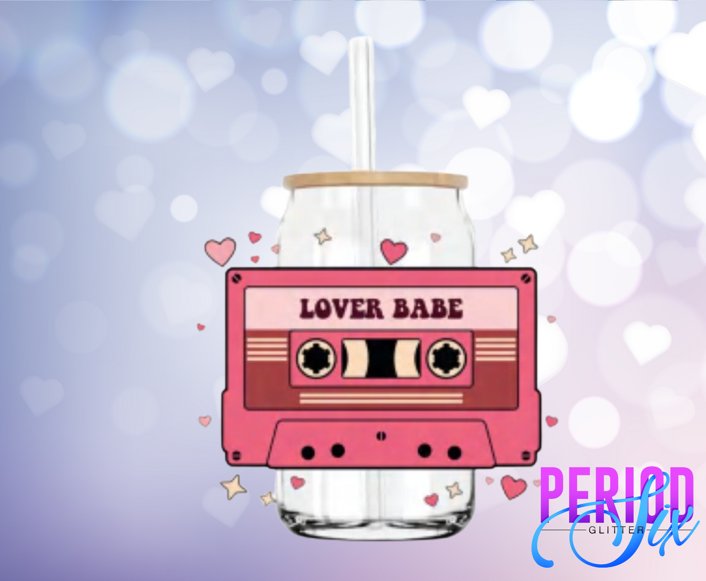Lover Babe Mixtape UV DTF Decal