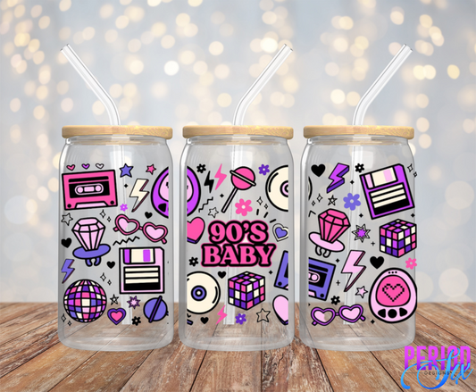 90s Baby UV DTF Wrap