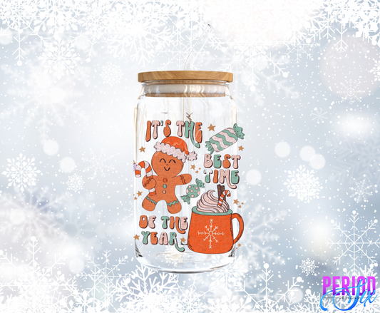 Its The Best Time Of The Year Xmas UV DTF Decal
