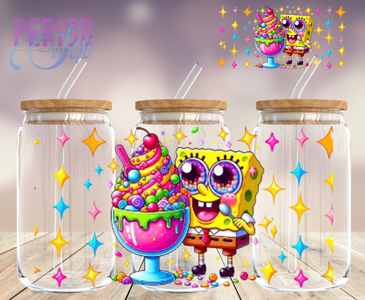 Sweet SpongeBob UV DTF Wrap