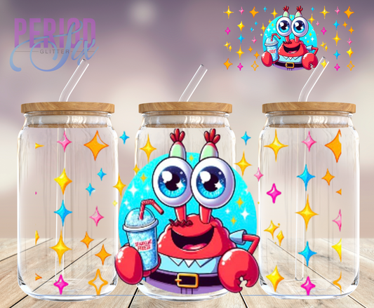 Mr. Krabs UV DTF Wrap