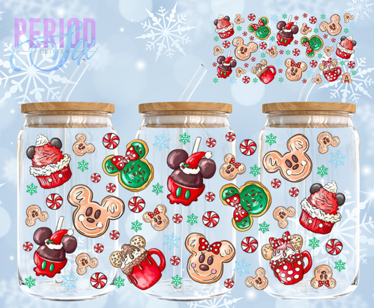 Disney Holiday Treats UV DTF Wrap