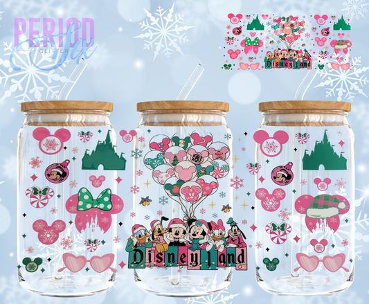 Disneyland Christmas UV DTF Wrap