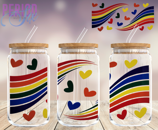 Pride Wave (Double) UV DTF Wrap