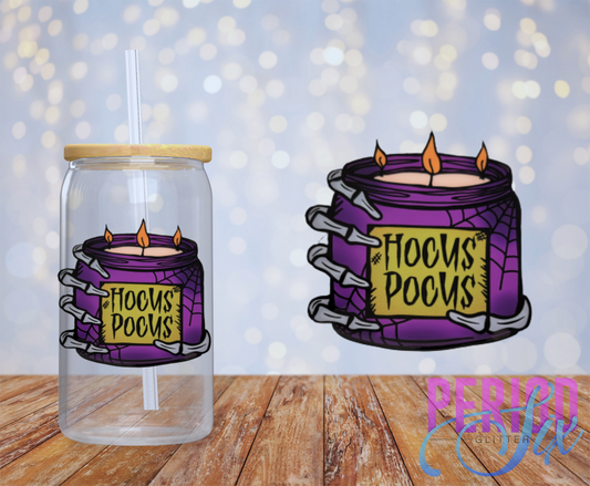 Hocus Pocus Candle UV DTF Decal