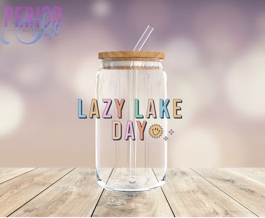 Lazy Lake Day UV DTF Decal