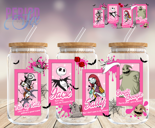 Nightmare Before Christmas (Barbie Style) UV DTF Wrap