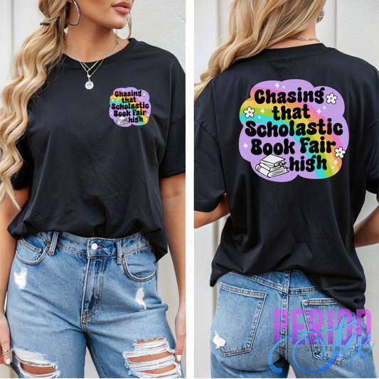 Chasing That Scholastic Book Fair High Heat Transfer DTF