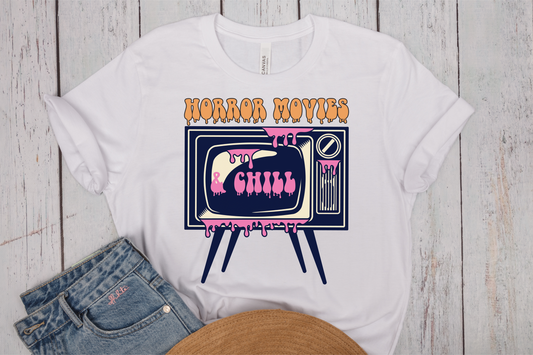 Horror Movies and Chill TV DTF Transfer