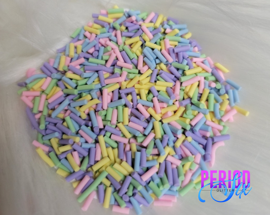Pastel Sprinkles Toppings