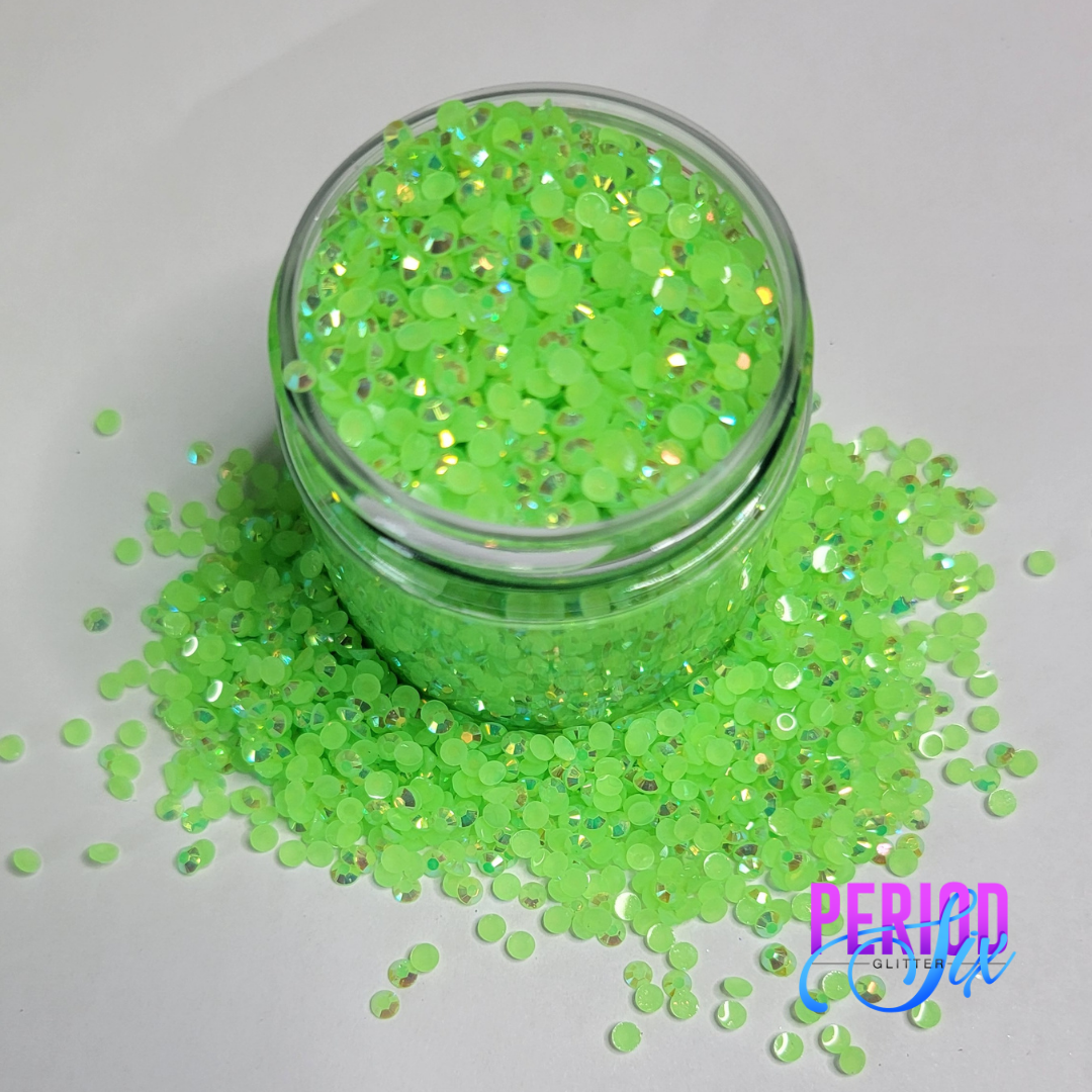 Key Lime Jelly Rhinestones