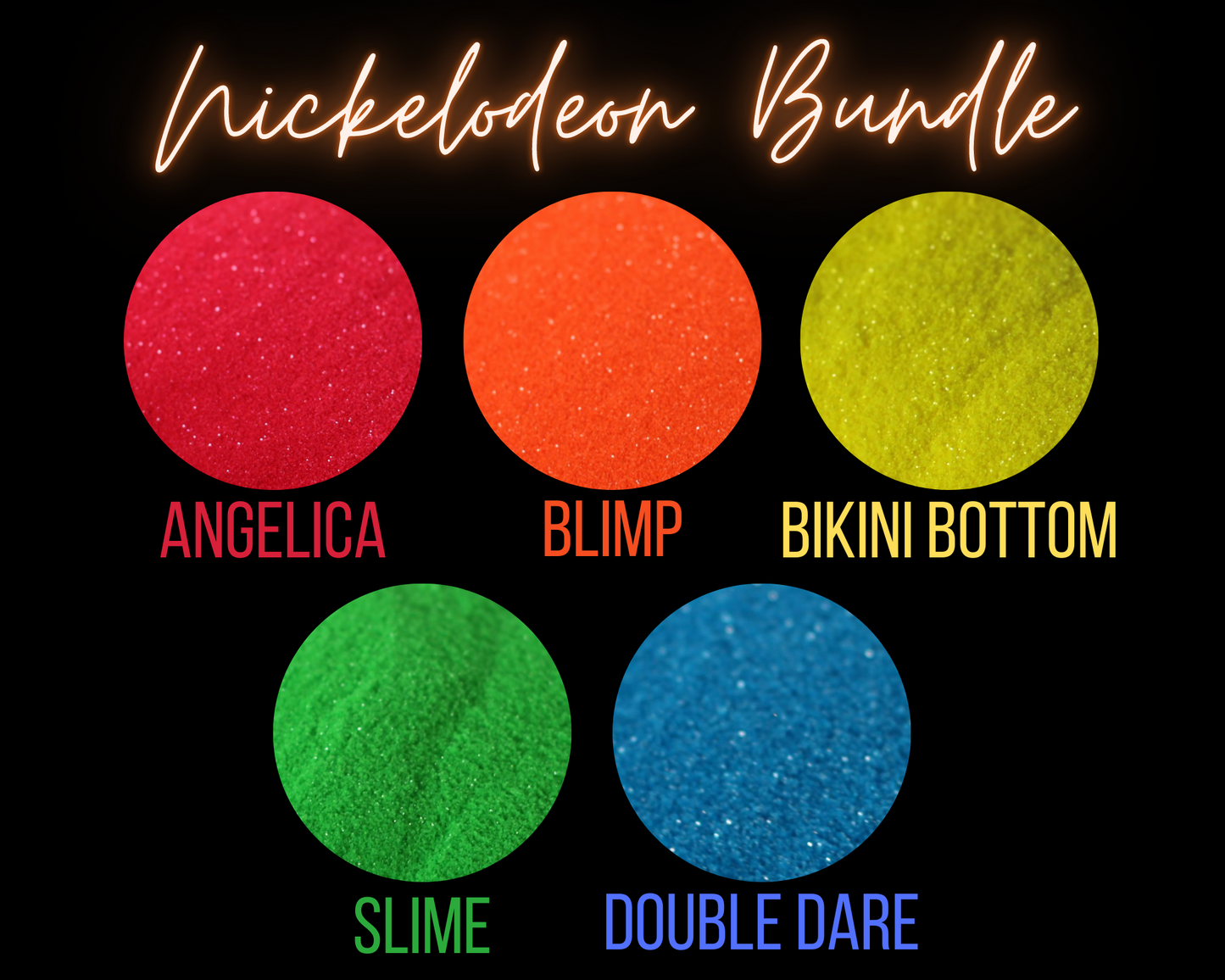 Nickelodeon Collection Neon Bundle