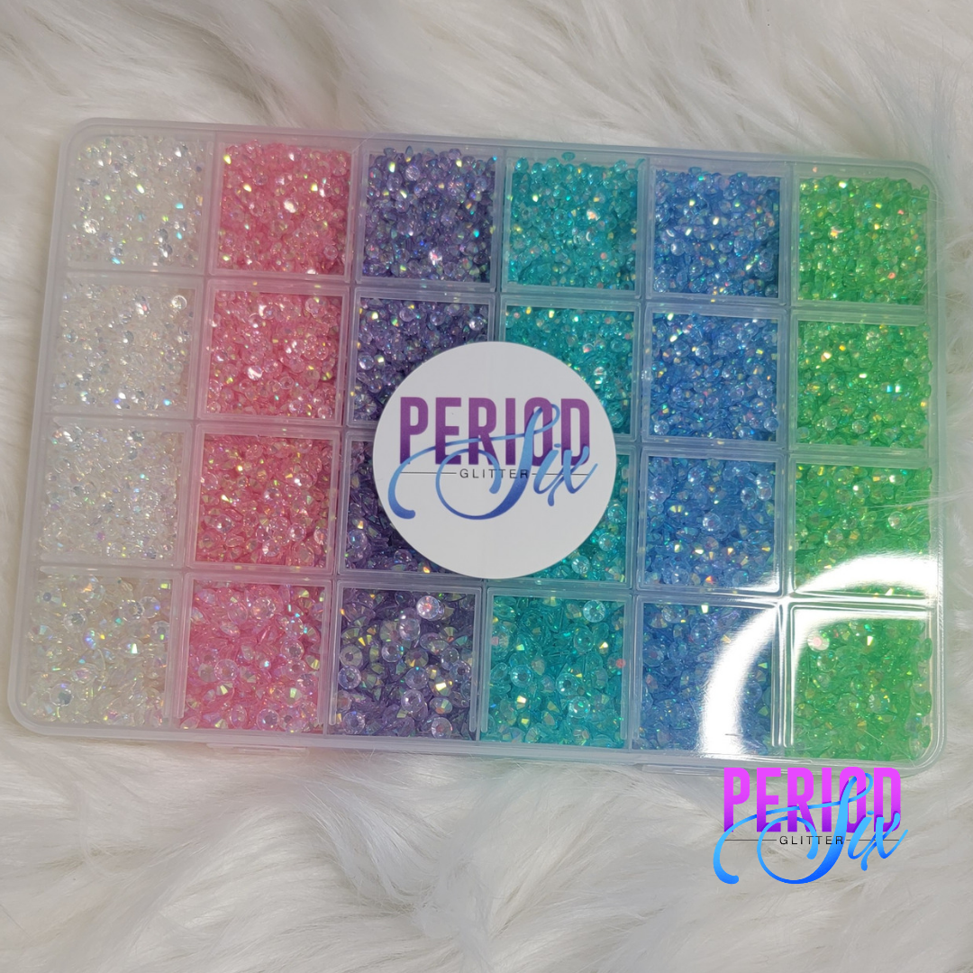 Pretty Pastels - Rhinestone Starter Kit - 18,800pcs