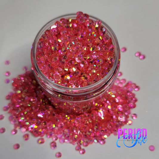 Pucker Up Resin Rhinestones