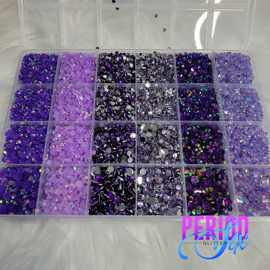 Purely Purple - Rhinestone Starter Kit - 18,800pcs