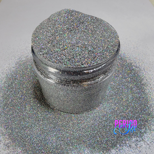 Slinky Silver Fine Holo Glitter