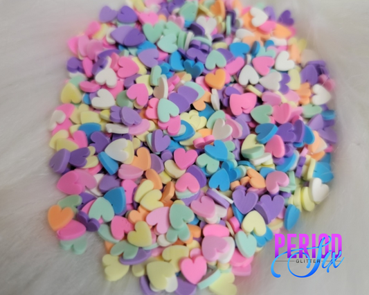 Be Mine Heart Shaped Toppings